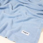 Kocyk Bambusowy <b> Bibi </b> <em>Baby blue</em> - obrazek 13