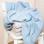 Kocyk Bambusowy <b> Bibi </b> <em>Baby blue</em> - obrazek 11