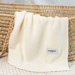 Bamboo Baby Blanket <b> Bibi </b> <em>Cream</em> - Image 10