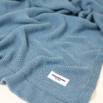 Kocyk Bambusowy <b> Bibi </b><em> Ocean Blue</em> - obrazek 8