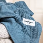 Kocyk Bambusowy <b> Bibi </b><em> Ocean Blue</em> - obrazek 7