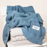 Kocyk Bambusowy <b> Bibi </b><em> Ocean Blue</em> - obrazek 6