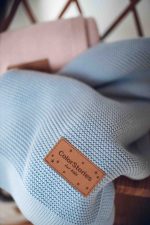 Kocyk Bambusowy <b> Bibi </b> <em>Baby blue</em> - obrazek 7