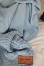 Kocyk Bambusowy <b> Bibi </b> <em>Baby blue</em> - obrazek 27