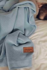 Kocyk Bambusowy <b> Bibi </b> <em>Baby blue</em> - obrazek 28