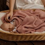 Bamboo Baby Blanket <b> Bibi </b> <em>Dusty Rose</em> - Image 5