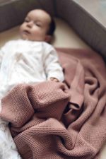 Bamboo Baby Blanket <b> Bibi </b> <em>Dusty Rose</em> - Image 17