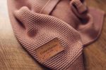Bamboo Baby Blanket <b> Bibi </b> <em>Dusty Rose</em> - Image 7