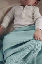 Kocyk Bambusowy <b> Bibi </b> <em>Ciepła Mięta</em> - obrazek 3