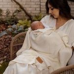 Bamboo Baby Blanket <b> Bibi </b> <em>Cream</em> - Image 3