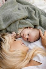 Bamboo Baby Blanket <b> Bibi </b> <em>Olive</em> - Image 6