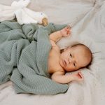 Bamboo Baby Blanket <b> Bibi </b> <em>Olive</em> - Image 4