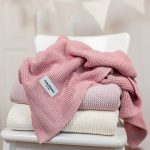 Bamboo Baby Blanket <b> Bibi </b> <em>Dusty Rose</em> - Image 14