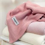 Bamboo Baby Blanket <b> Bibi </b> <em>Dusty Rose</em> - Image 13