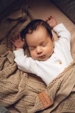 Bamboo Baby Blanket <b>Ellie </b><em>Cappuccino </em> - Image 5