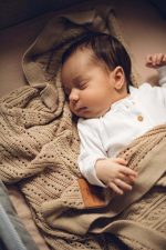 Bamboo Baby Blanket <b>Ellie </b><em>Cappuccino </em> - Image 2
