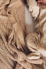 Bamboo Baby Blanket <b>Ellie </b><em>Cappuccino </em> - Image 9