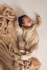 Bamboo Baby Blanket <b>Ellie </b><em>Cappuccino </em> - Image 11