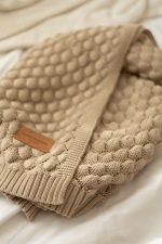 Bamboo Baby Blanket <b> Fema </b> <em>Cappuccino </em> - Image 11