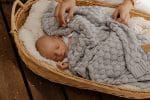 Bamboo Baby Blanket <b> Fema </b> <em>Light Grey </em> - Image 2