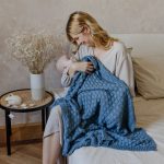 Kocyk Bambusowy <b> Fema </b> <em> Ocean Blue </em> - obrazek 3