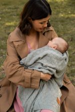 Kocyk Bambusowy <b> Hana </b> <em> Oliwkowy </em> - obrazek 3