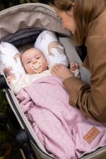 Kocyk Bambusowy <b> Hana </b> <em> Baby Blue </em> - obrazek 5