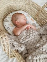 Bamboo Baby Blanket <b> Fema </b> <em>Beige </em> - Image 12