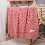 Kocyk Bambusowy <b> Fema </b> <em> Brudny Róż</em> - obrazek 11