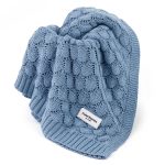 Kocyk Bambusowy <b> Fema </b> <em> Ocean Blue </em> - obrazek 10