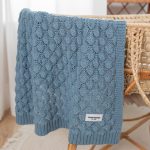 Kocyk Bambusowy <b> Fema </b> <em> Ocean Blue </em> - obrazek 11