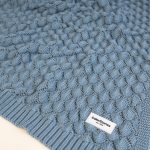 Kocyk Bambusowy <b> Fema </b> <em> Ocean Blue </em> - obrazek 13