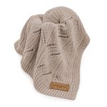 Kocyk Bawełniany <b> Ben </b> <em>Ciemny Beż</em>