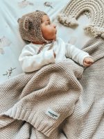 Kocyk Bawełniany <b> Leo </b> <em>Beżowy</em> - obrazek 9