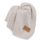 Cotton Baby Blanket <b> Leo </b> <em>Warm Beige</em>