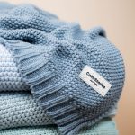 Kocyk Bawełniany <b> Leo </b> <em>Ocean Blue</em> - obrazek 6