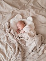 Kocyk Bawełniany <b> Ben </b> <em>Beżowy</em> - obrazek 8