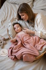 Kocyk Bambusowy <b> Emma </b><em> Ocean Blue </em> - obrazek 14