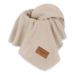 Bamboo <b> Baby Blanket Emma </b> <em> Warm Beige </em>