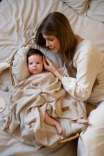 Kocyk Bambusowy <b> Emma </b><em> Ocean Blue </em> - obrazek 7