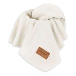 Kocyk Bambusowy <b> Emma </b><em> Kremowy </em>