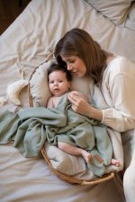 Kocyk Bambusowy <b> Emma </b><em> Ocean Blue </em> - obrazek 5