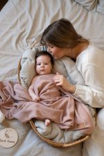 Kocyk Bambusowy <b> Emma </b><em> Ocean Blue </em> - obrazek 13