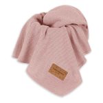 Bamboo <b> Baby Blanket Emma </b> <em> Rose </em>