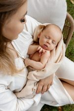 Pieluszki muślinowe <b> 2 szt. 50x60 cm </b><em> różowy i kremowy </em> - obrazek 12