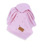 Kocyk merino <b> całoroczny Meri </b> <em> Różowy </em> - obrazek 11