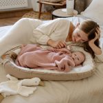 Bamboo Baby Blanket <b> Bibi </b> <em>Dusty Rose</em> - Image 2