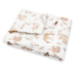 Kołderka  <b> dla niemowlaka z wypełnieniem 75x100 cm </b> <em>Forest Friends </em>