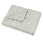 Kołderka  <b> dla niemowlaka z wypełnieniem 75x100 cm </b> <em> Happy Goose Olive </em>