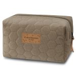 Kosmetyczka M 23x18 cm <em> Velvet Ciepły Beż </em> - obrazek 6